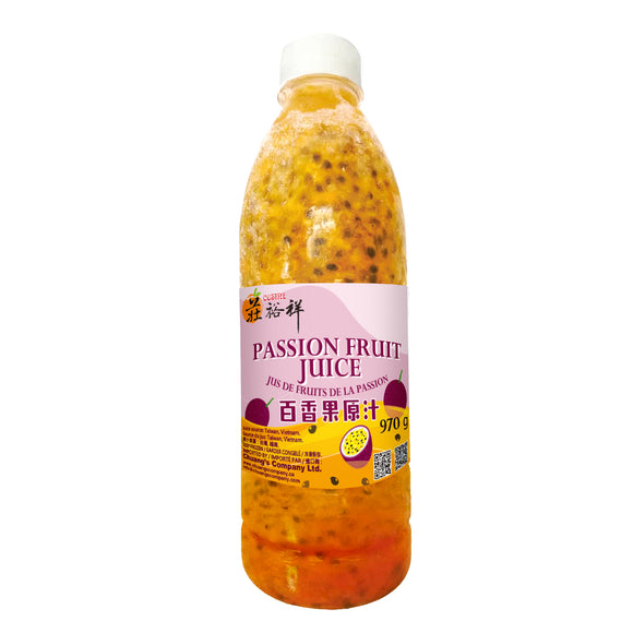 Frozen Fresh Passion Fruit Juice 凍百香果原汁 ( 20 btls/ctn )