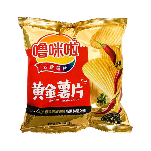 Spicy Golden Potato Chips 嚕咪啦 地道麻辣味薯片-New