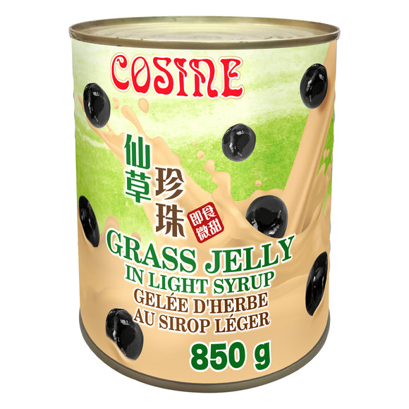 Grass Jelly In Light Syrup 仙草珍珠