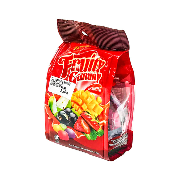 Fruity Gummy Assorted 綜合水果軟糖 130 g-New