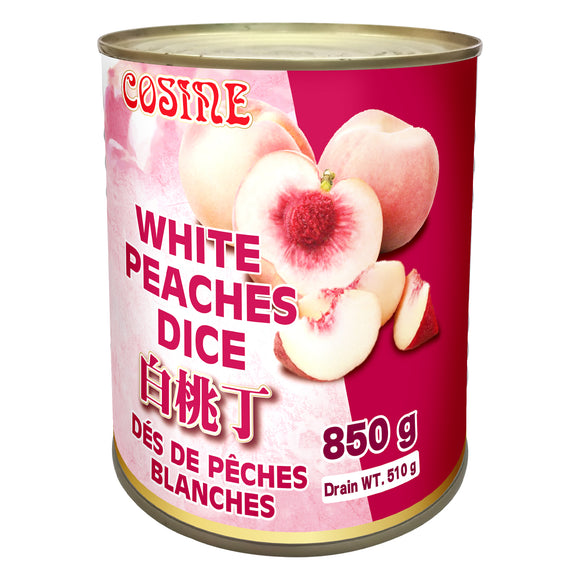 Cosine White Peach Dice 糖水白桃丁罐頭