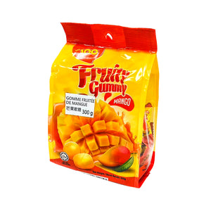 Fruity Gummy Mango 芒果軟糖 300 g -New