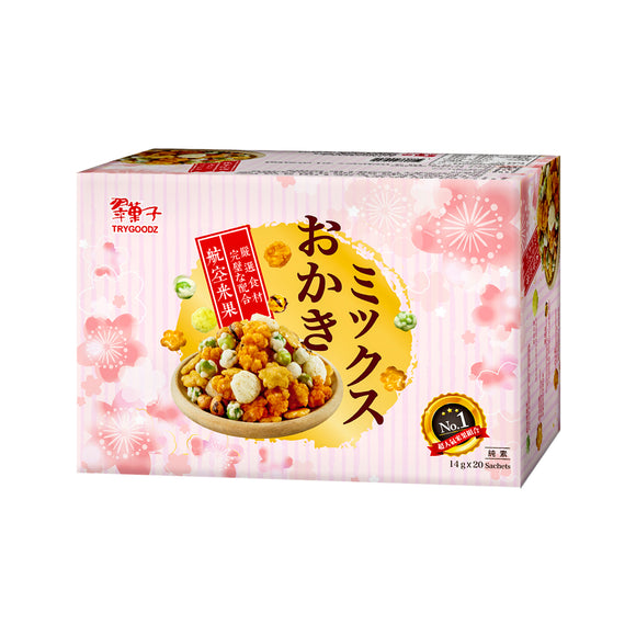 Assorted Flavor Rice Crackers 航空米果-new