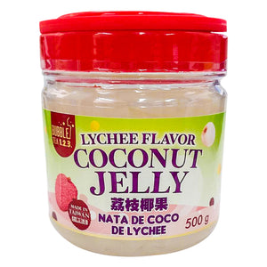 Lychee Flavor Coconut Jelly 荔枝椰果-New 新品