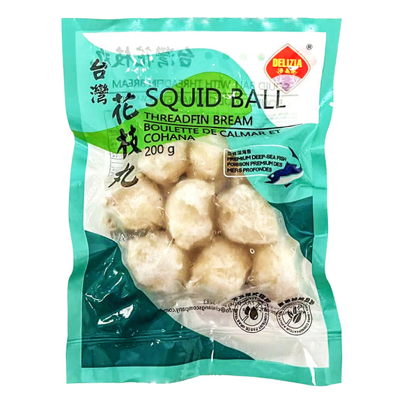 “Delizia” Squid Ball with Threadfin Bream  台灣花枝丸  200g