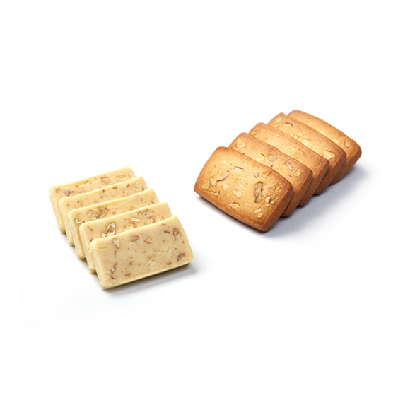 Walnut & Almond Cookies 杏仁核桃曲奇切片