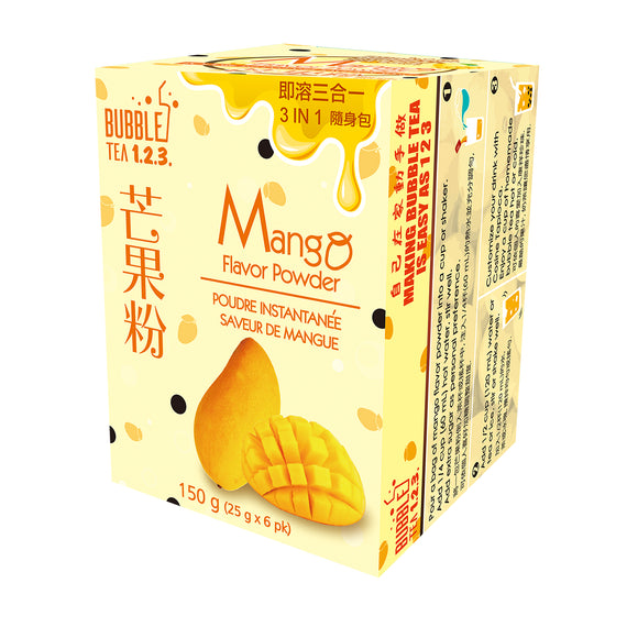 Mango Bubble Tea Powder 3 IN 1 芒果粉3合1