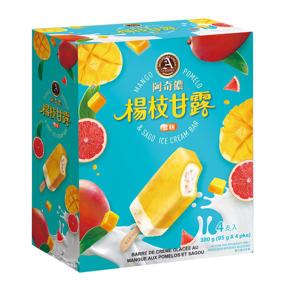 A-CHINO Mango Pomelo & Sago Ice Cream Bar 阿奇儂楊枝甘露雪糕
