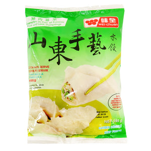 Shandong Pork & Leek Dumplings  味全韭菜豬肉水餃 （12 bags）
