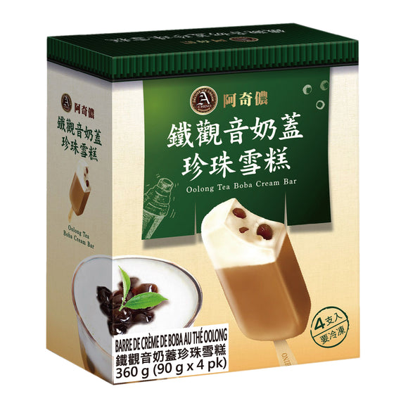 A-CHINO Oolong Tea Boba Cream Bar  阿奇侬铁观音奶盖雪糕