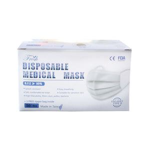 Adult Disposable Medical  Mask (3 Layers)  FDA、CE認證成人醫用口罩