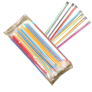 8'' Drink Plastic Straw ,Single Wrap, Insert Cut 8''  飲料單支斜口吸管（獨立包裝）