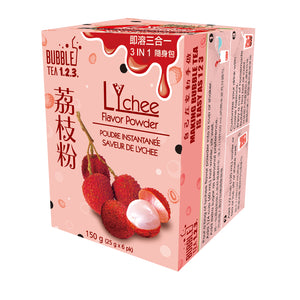 Lychee Bubble Tea Powder 3 IN 1 荔枝粉3合1