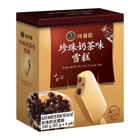 A-CHINO Boba Milk Tea Ice Cream Bar  阿奇儂原味珍珠奶茶雪糕